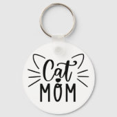 Cat mama sleutelhanger (Voorkant)