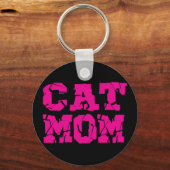 Cat mama sleutelhanger (Achterkant)