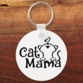 Cat Mama Sleutelhanger (Voorkant)
