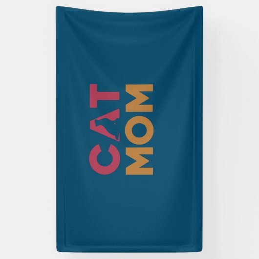 Cat mama spandoek (Verticaal)