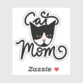Cat mama sticker (Vel)