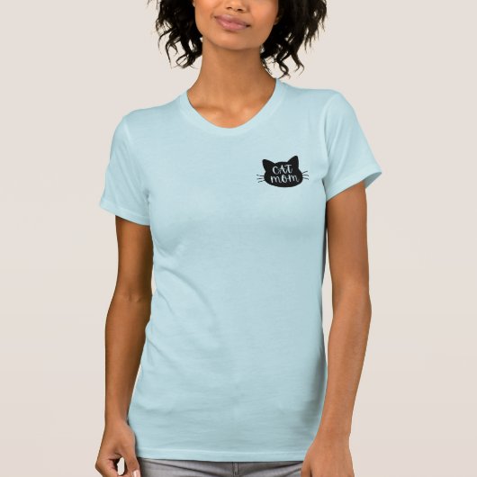 Cat mama t-shirt (Voorkant)