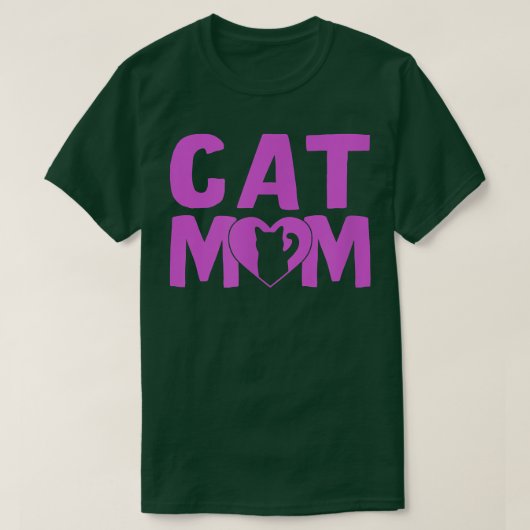 Cat mama t-shirt (Design voorkant)