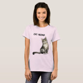 CAT MAMA T-shirt (Voorkant volledig)