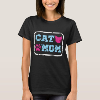 Cat mama t-shirt