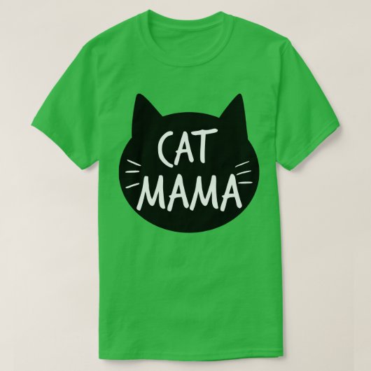 CAT MAMA T-SHIRT (Design voorkant)