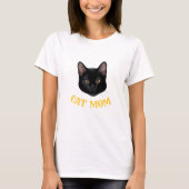 Cat mama t-shirt (Voorkant)