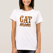 Cat mama t-shirt (Voorkant)