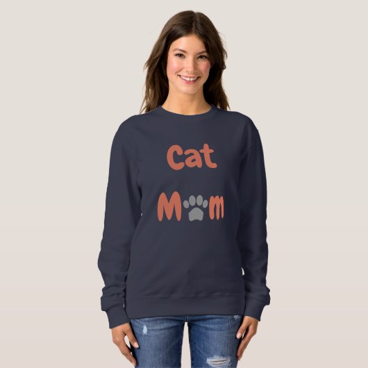 Cat mama trui (Voorkant volledig)