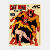 CAT-MAN Comics Acryl Bord (Voorkant)