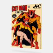 CAT-MAN Comics Acrylic Sign Acryl Bord (Hoek)