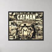 CAT-MAN Comics Canvas Print (Voorkant)