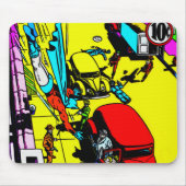 Cat-Man Comics Mousepad uit 1940 Muismat (Voorkant)