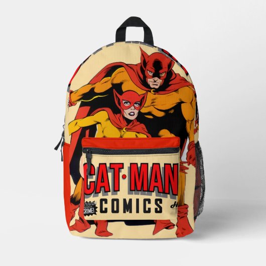 CAT-MAN Comics Rugzak (Voorkant)