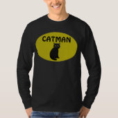 CAT-MAN (Kat Dad) T-Shirts van Mannen (Voorkant)