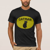 CAT-MAN (Kat Dad) T-Shirts van Mannen (Voorkant)