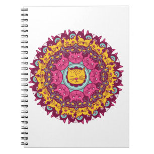 Cat Mandala Notitieboek