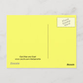Cat Mannen Rule Card Briefkaart (Achterkant)