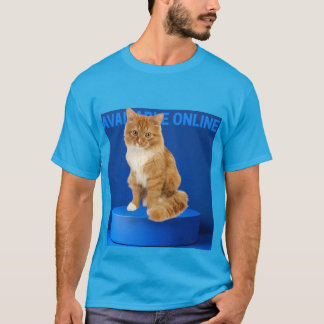 Cat Mannen-T-shirt T-shirt