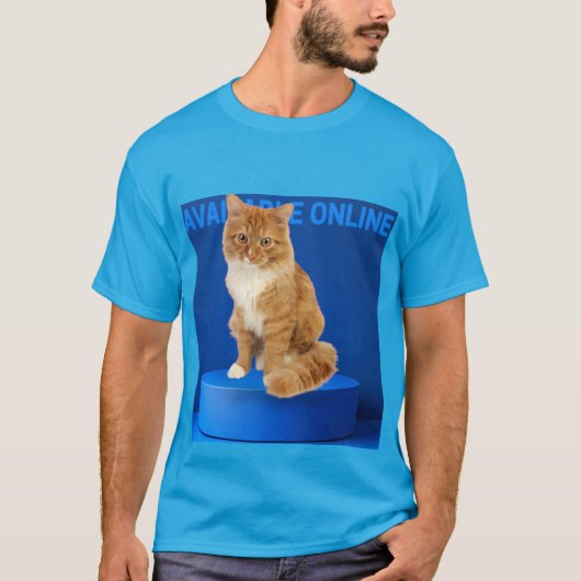 Cat Mannen-T-shirt T-shirt (Voorkant)