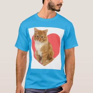 Cat Mannen-T-shirt T-shirt