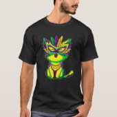 Cat Mardi Gras T-shirt (Voorkant)