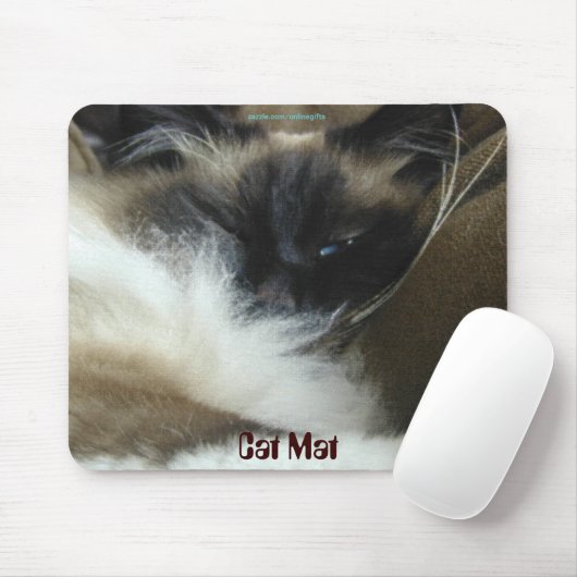 "Cat Mat" Feline lover Muismat (Met muis)