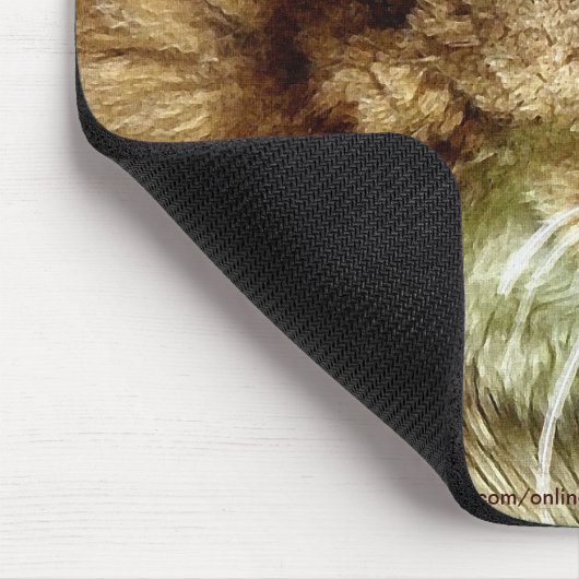 "Cat Mat" Maine Coon Cat-lover Mousepad Muismat (Hoek)