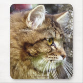 "Cat Mat" Maine Coon Cat-lover Mousepad Muismat (Voorkant)