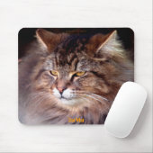 "Cat Mat" Maine Coon Cat-lover Mousepad Muismat (Met muis)
