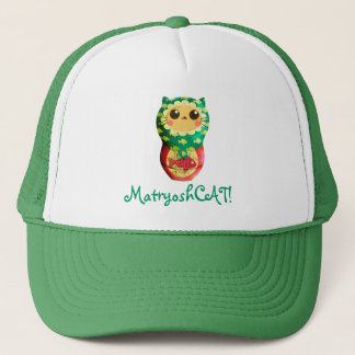 Cat Matryoshka Doll Trucker Pet