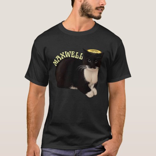 Cat Maxwell The Tuxedo Cat Meme T-shirt (Voorkant)