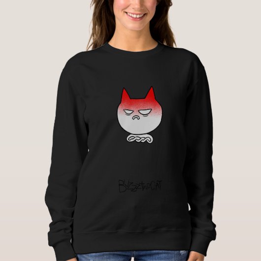 Cat Meme Anger Angry 1 Trui (Voorkant)