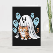 Cat Meme Funny Soky Halloween Kitty  Kaart (Voorkant)
