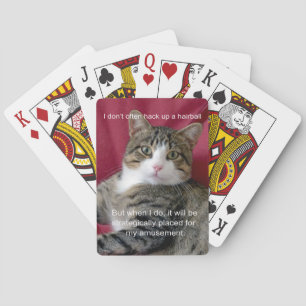 Cat Meme Pokerkaarten