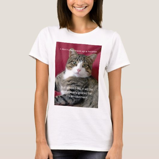 Cat Meme T-shirt (Voorkant)