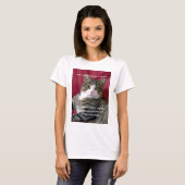 Cat Meme T-shirt (Voorkant volledig)