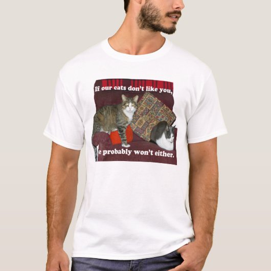 Cat Meme T-shirt (Voorkant)