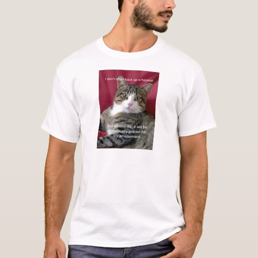 Cat Meme T-shirt (Voorkant)
