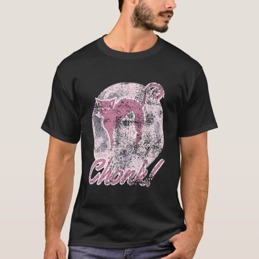 Cat Meme T-shirt Chonk Grumpy Cats Dad Ma Cat Them (Voorkant)