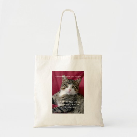Cat Meme Tote Bag (Voorkant)