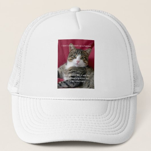 Cat Meme Trucker Pet (Voorkant)