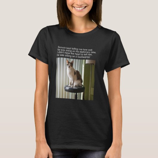 Cat Meme Tshirt Gekke Cat Funny Kat Meow Hiss Ki (Voorkant)