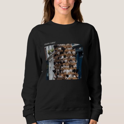 Cat Meme Tshirt Silly Cat Funny Kitty Meow Hiss Ki (Voorkant)