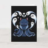 Cat Meme Wizard Soky Fantasy Kitty Kaart (Voorkant)