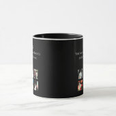 Cat Memorial 5 Photo Cherished Mug Mok (Midden)