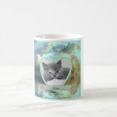 Cat Memorial Gift Personalized Koffiemok (Center)