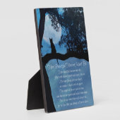 Cat Memorial How Beauful Heaven must be Plaque Fotoplaat (Zijkant)