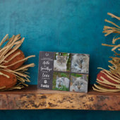 Cat Memorial Keepomwille Sympathy Pet Loss Memoria Fotoplaat (Zijkant)