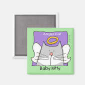 Cat Memorial Magneet (Voorkant / Achterkant)